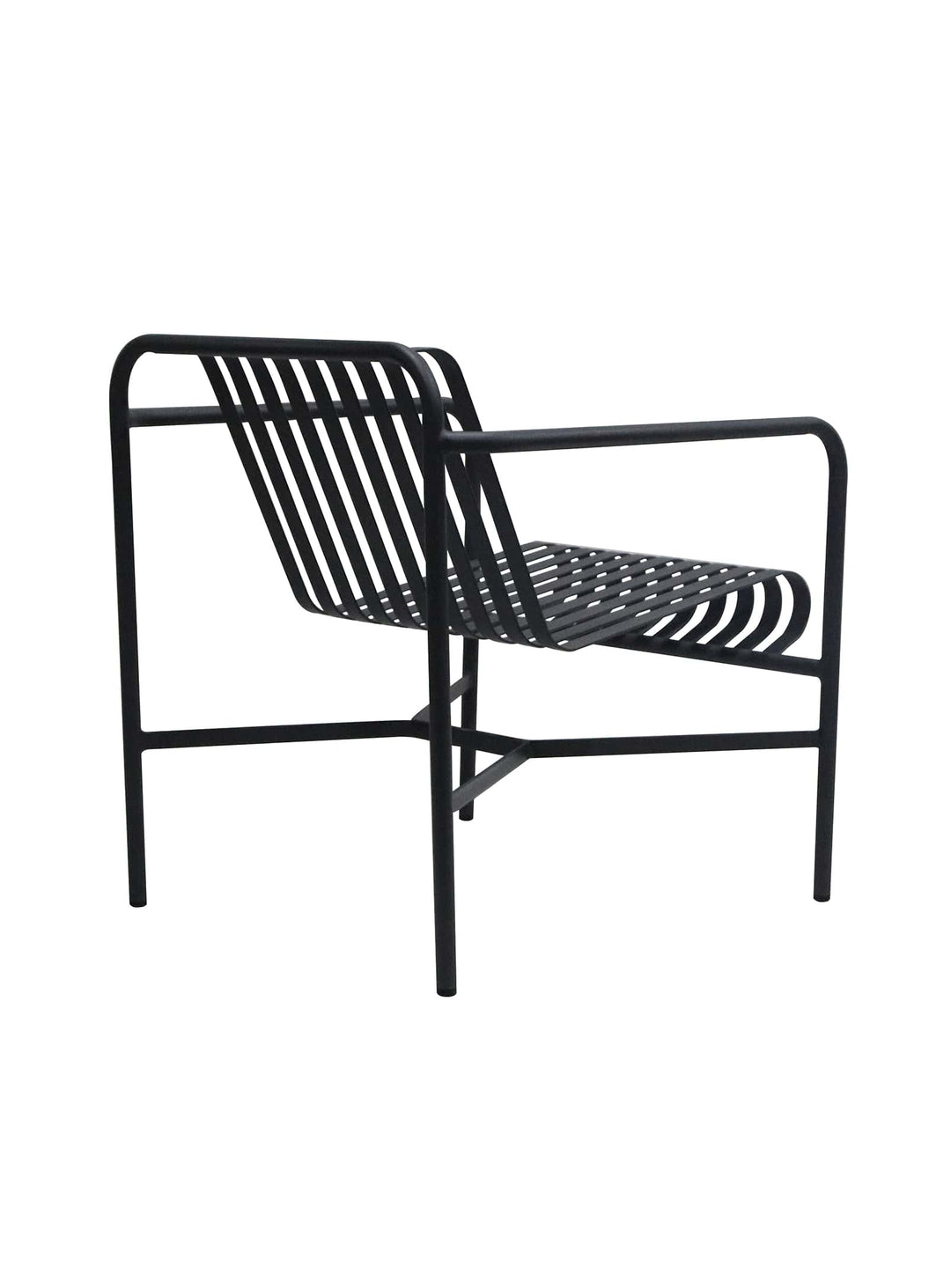 Détendez-vous avec Enid : chaise lounge design et durable. noir