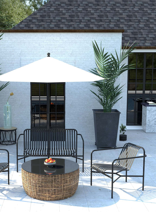 Enid chaise lounge : assise design pour espace pro ou résidentiel. noir