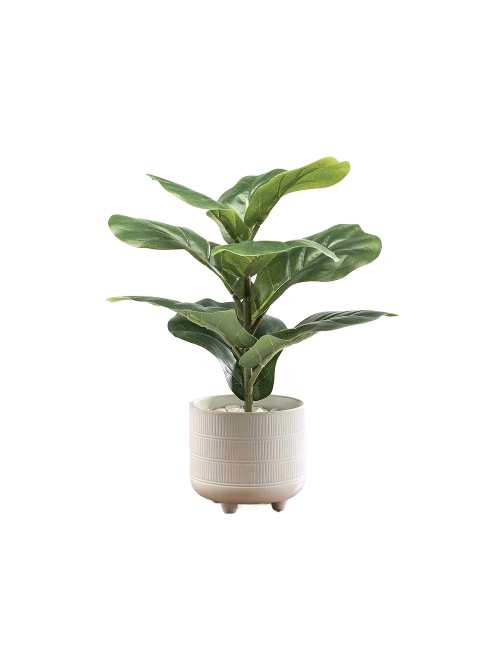 Plante artificielle Petit figuier moderne, idéale pour une entrée ou un salon lumineux.
