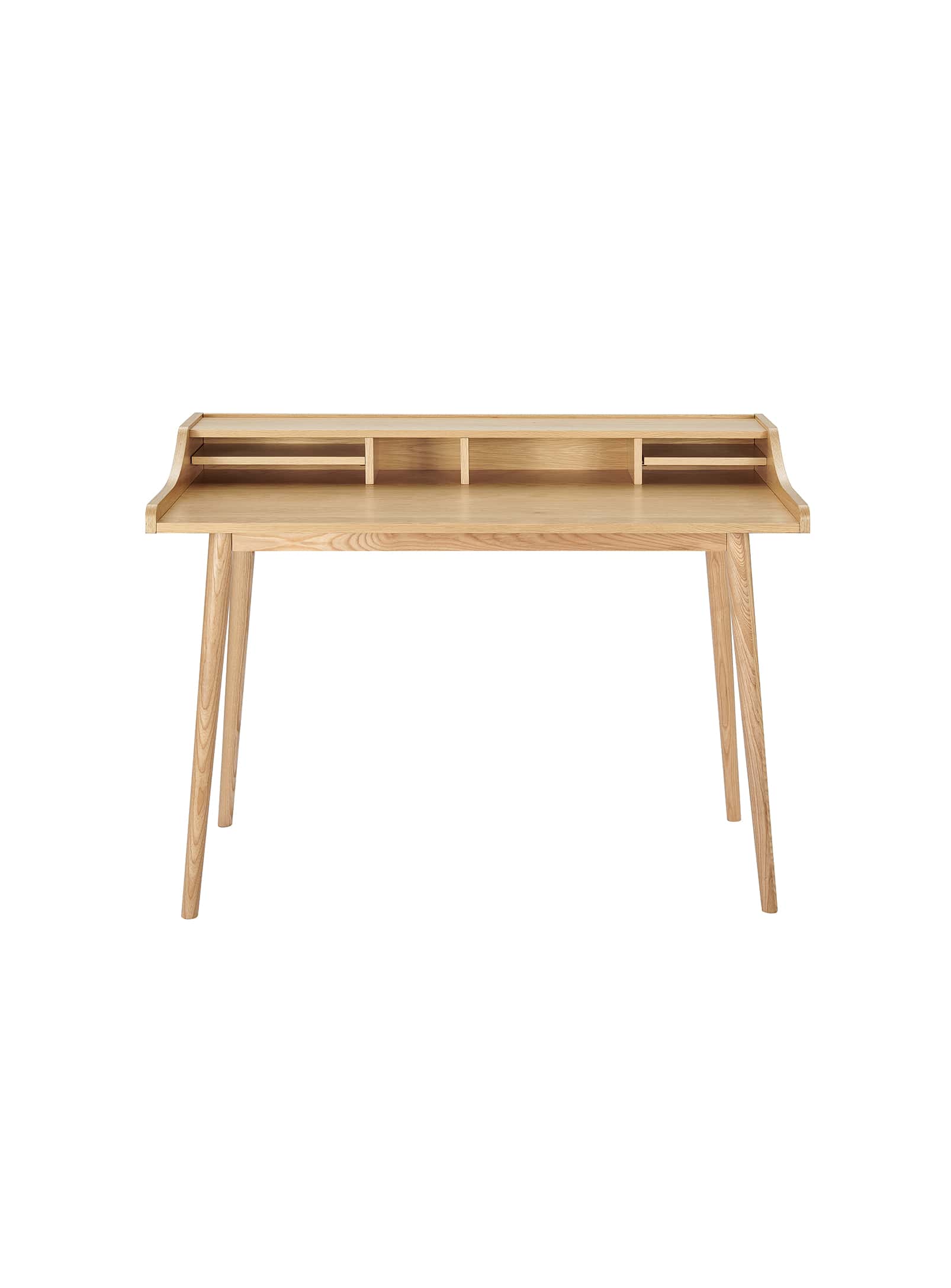 Flavio: Wooden desk with storage – Nüspace