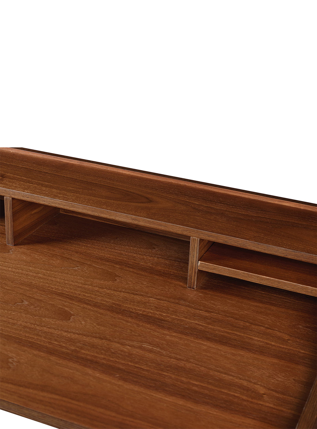 Bureau Flavio, style scandinave en chêne et frêne pour un intérieur chaleureux. noyer