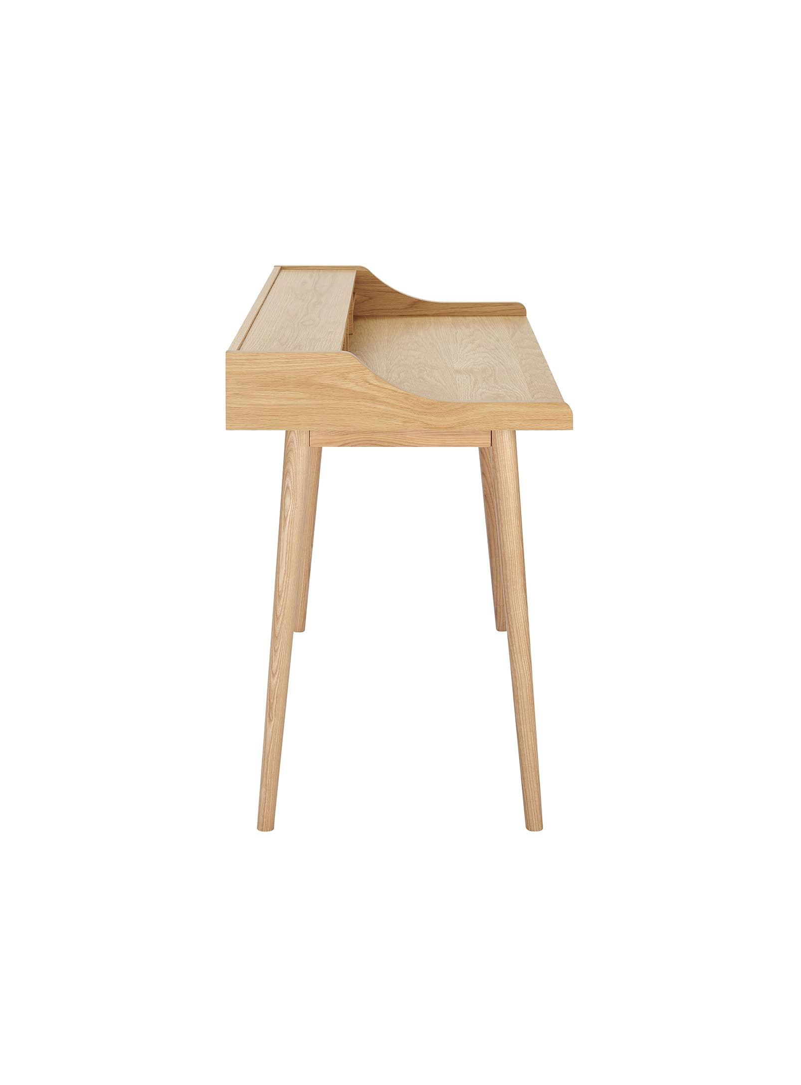 Flavio: Wooden desk with storage – Nüspace