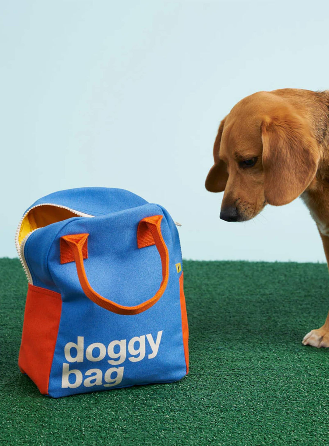 Sac à lunch Doggy Bag Fluf : style décontracté et matériaux responsables durables.