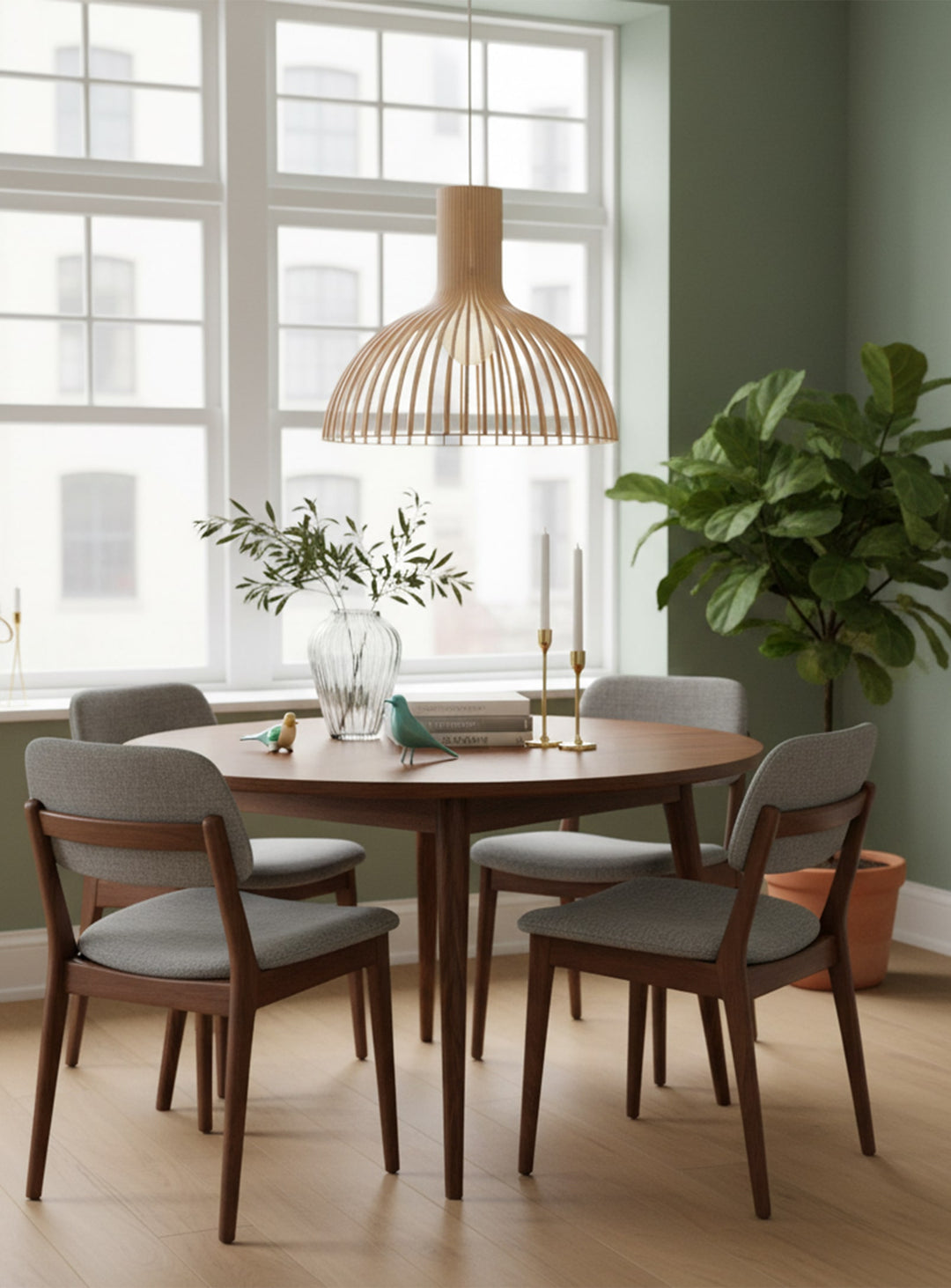 Flute B, abat-jour lumineux et poétique pour une touche nordique. naturel