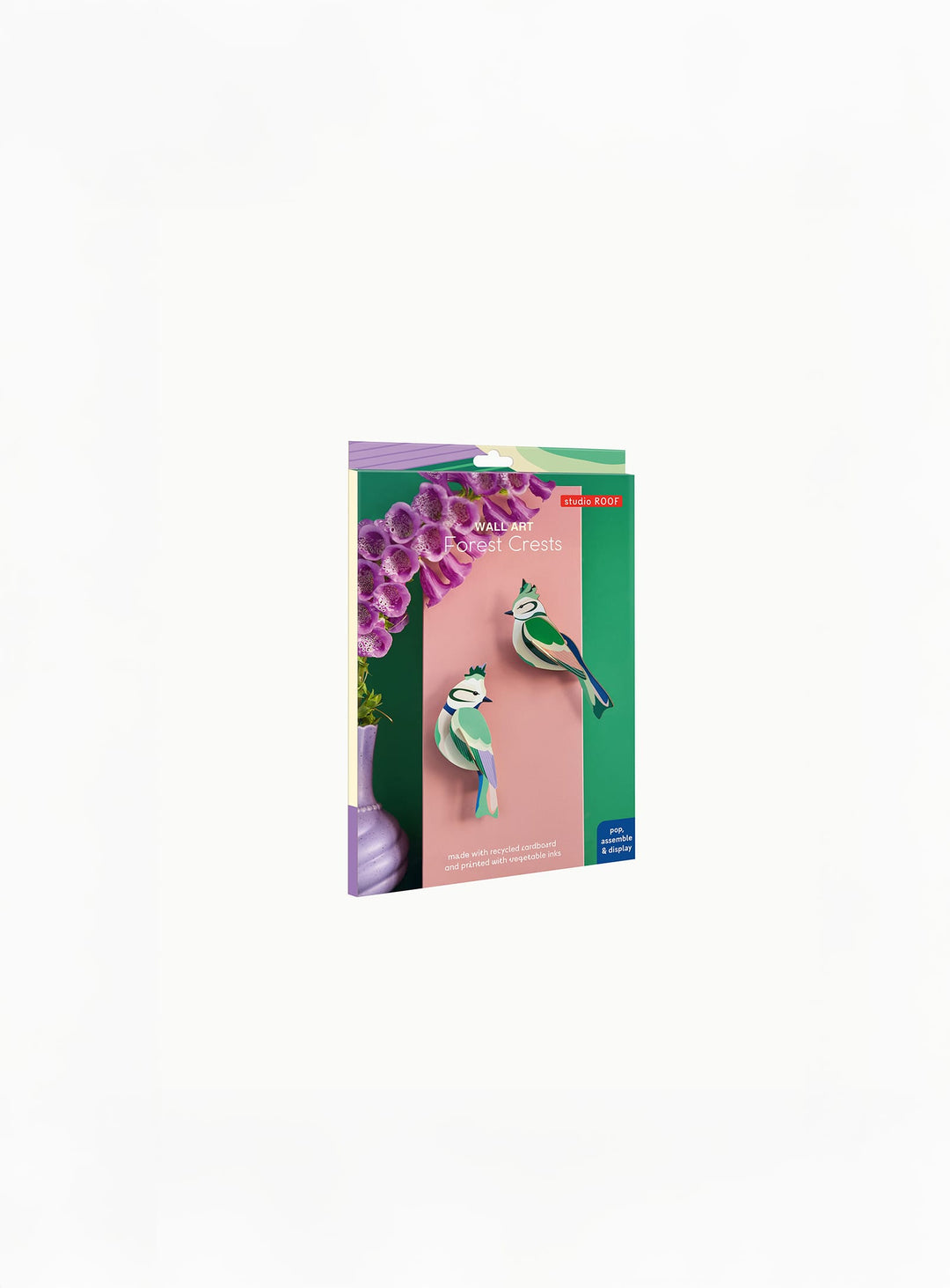 Oiseaux de la forêt : sculptures 3D écologiques et pleines de charme.