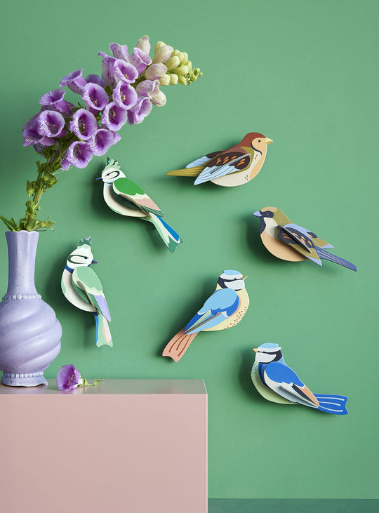 Les Oiseaux de la forêt : poésie et durabilité dans une déco 3D unique.