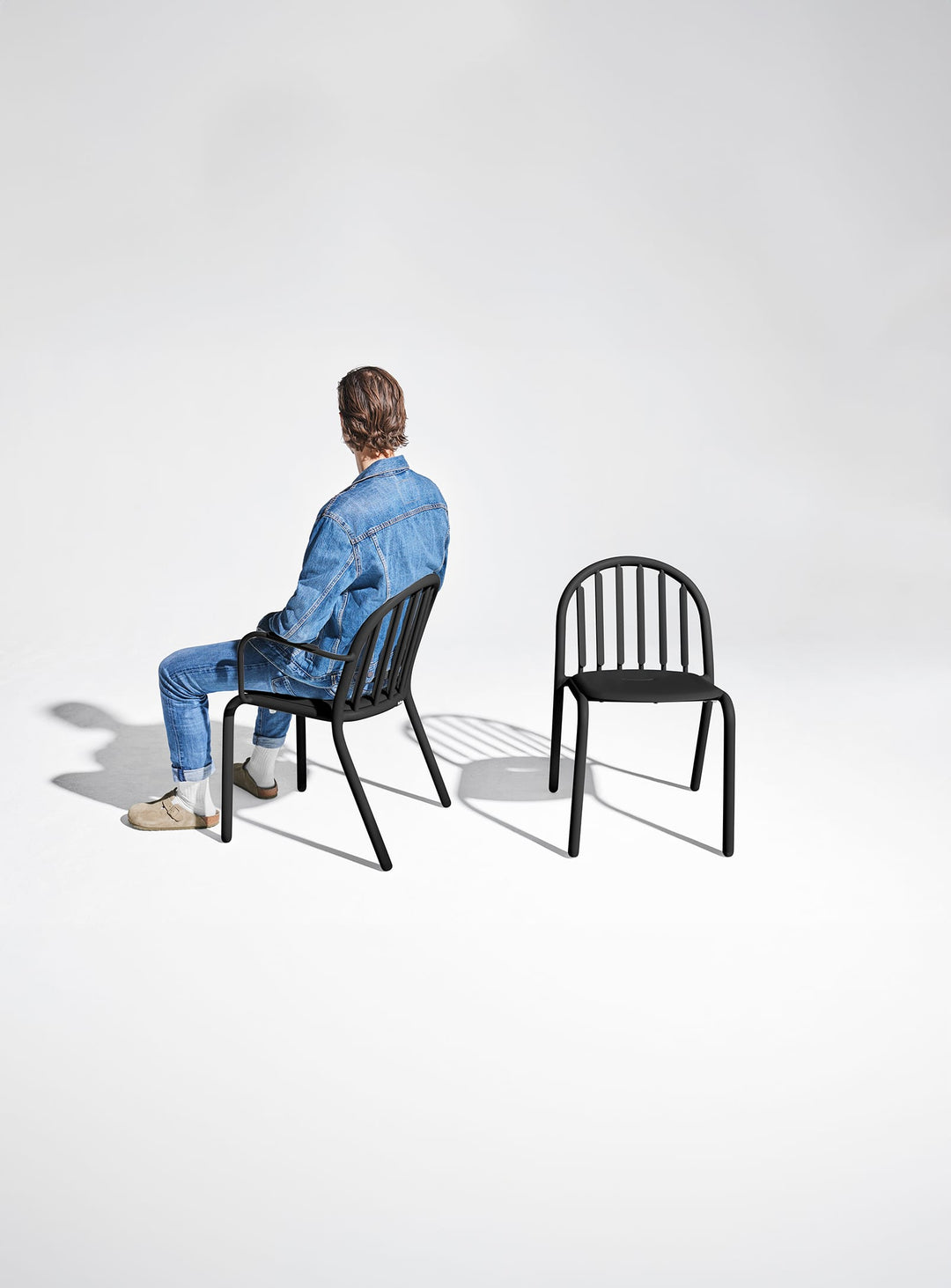 Chaise Fred's<br> avec accoudoirs