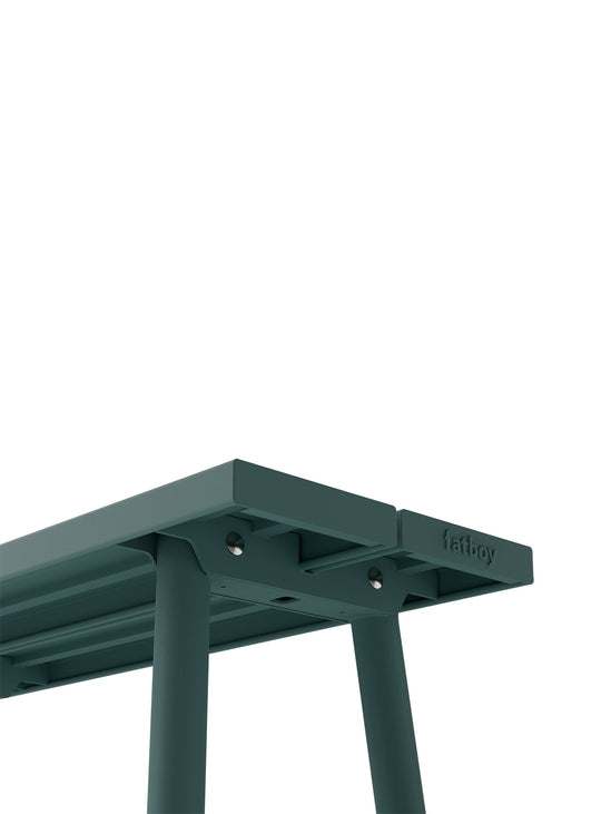Banc Fred de Fatboy : assise extérieure chic et pratique au quotidien. vert sage