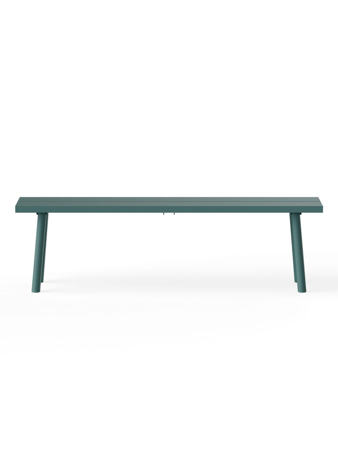Banc Fred de Fatboy léger, stable et facile à monter en 4 vis. vert sage