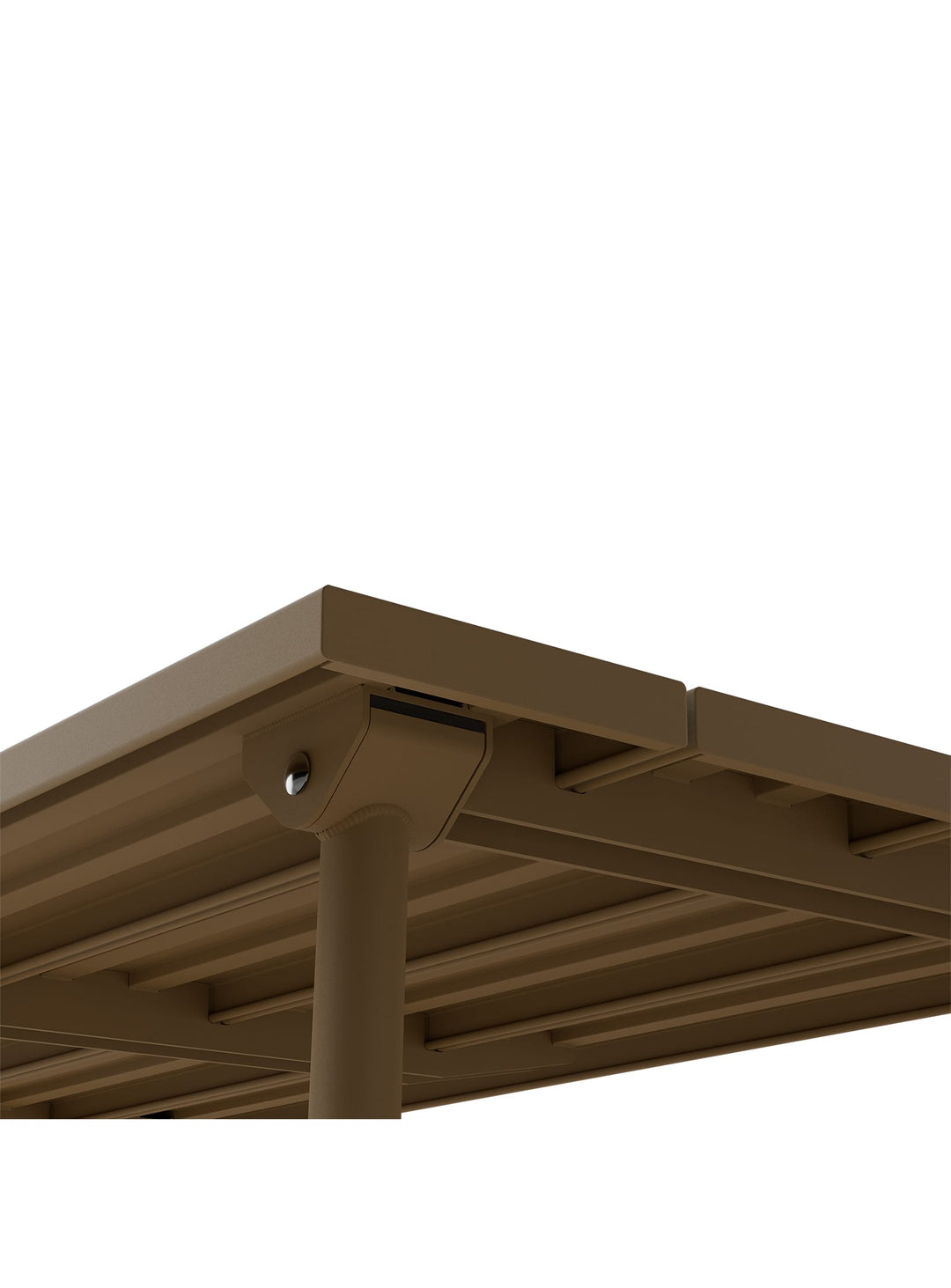 Table Fred’s Medium de Fatboy parfaite pour repas en plein air. mochaccino