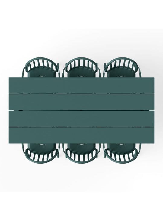 Fred's set<br> 1 table + 6 chairs 