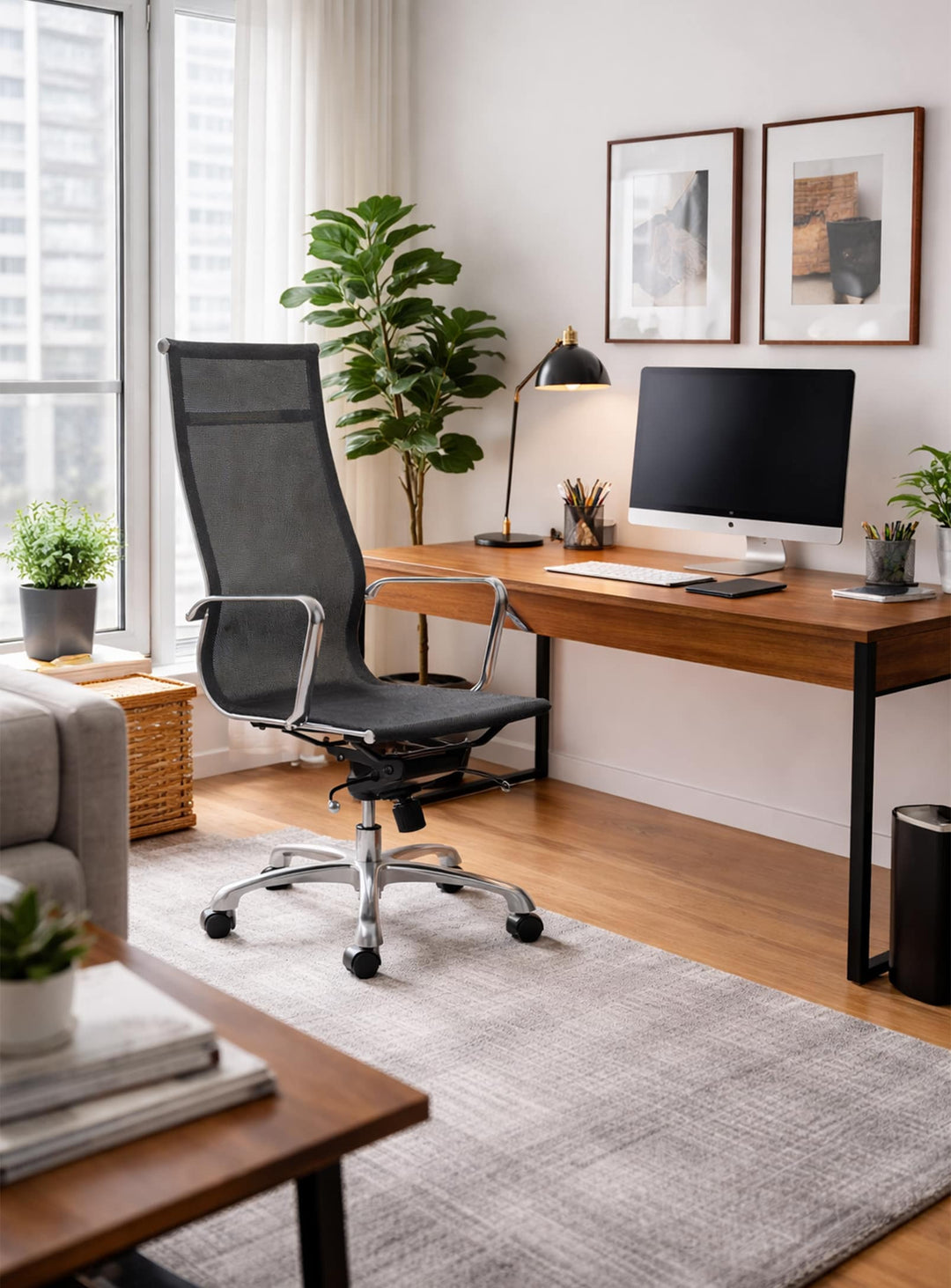 Chaise de bureau Group Executive Mesh, ergonomie et élégance pour vos longues journées. noir