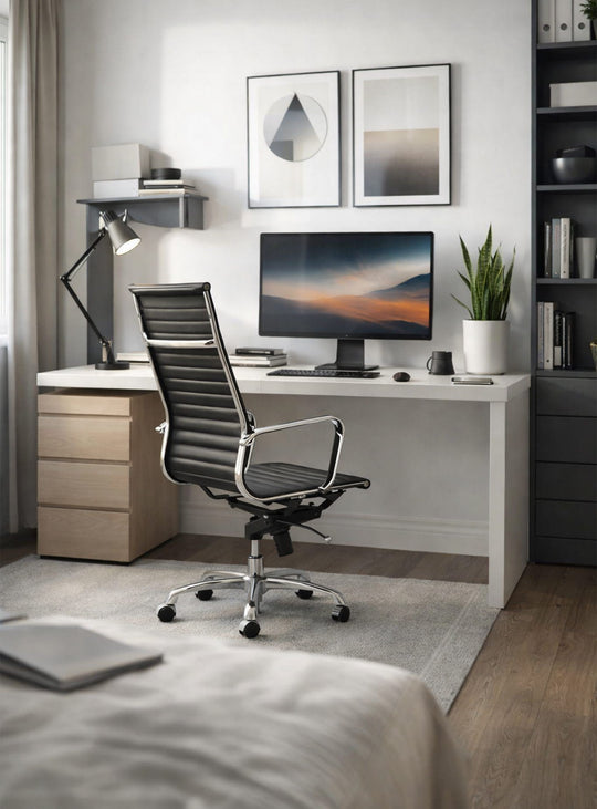 Chaise de bureau Group Executive, design iconique et confort ergonomique au quotidien. noir