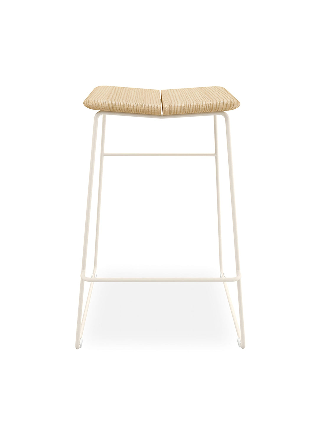 Tabouret Aero Gus* Modern, structure métallique courbée et style aérien. swan