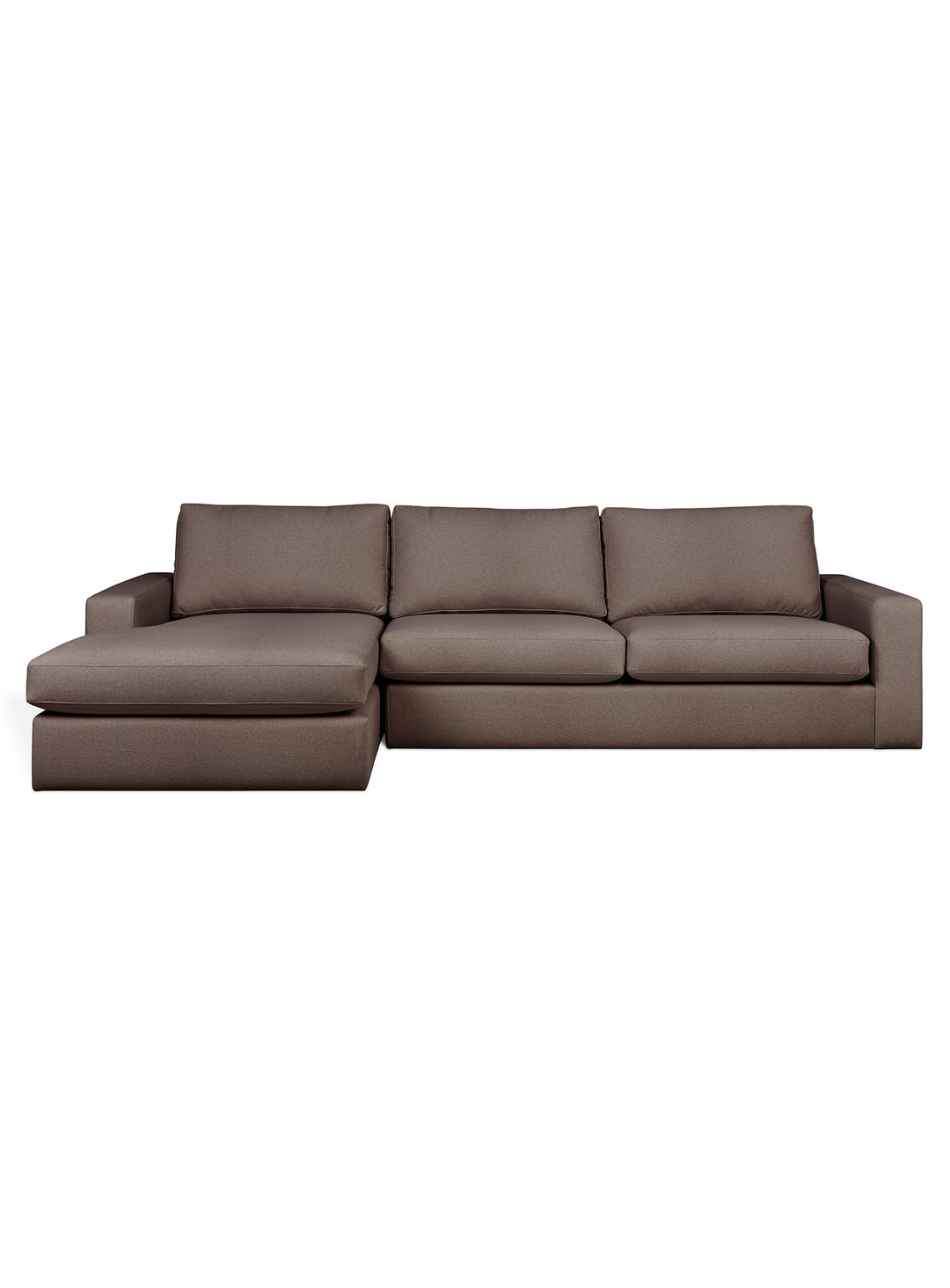Sofa sectionnel Ashdale Gus* Modern, alliance parfaite du style et du confort. merino carob