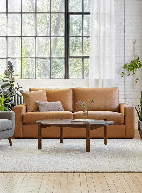 Sofa Ashdale de Gus* Modern : design minimaliste et confort exceptionnel. Merino autumn