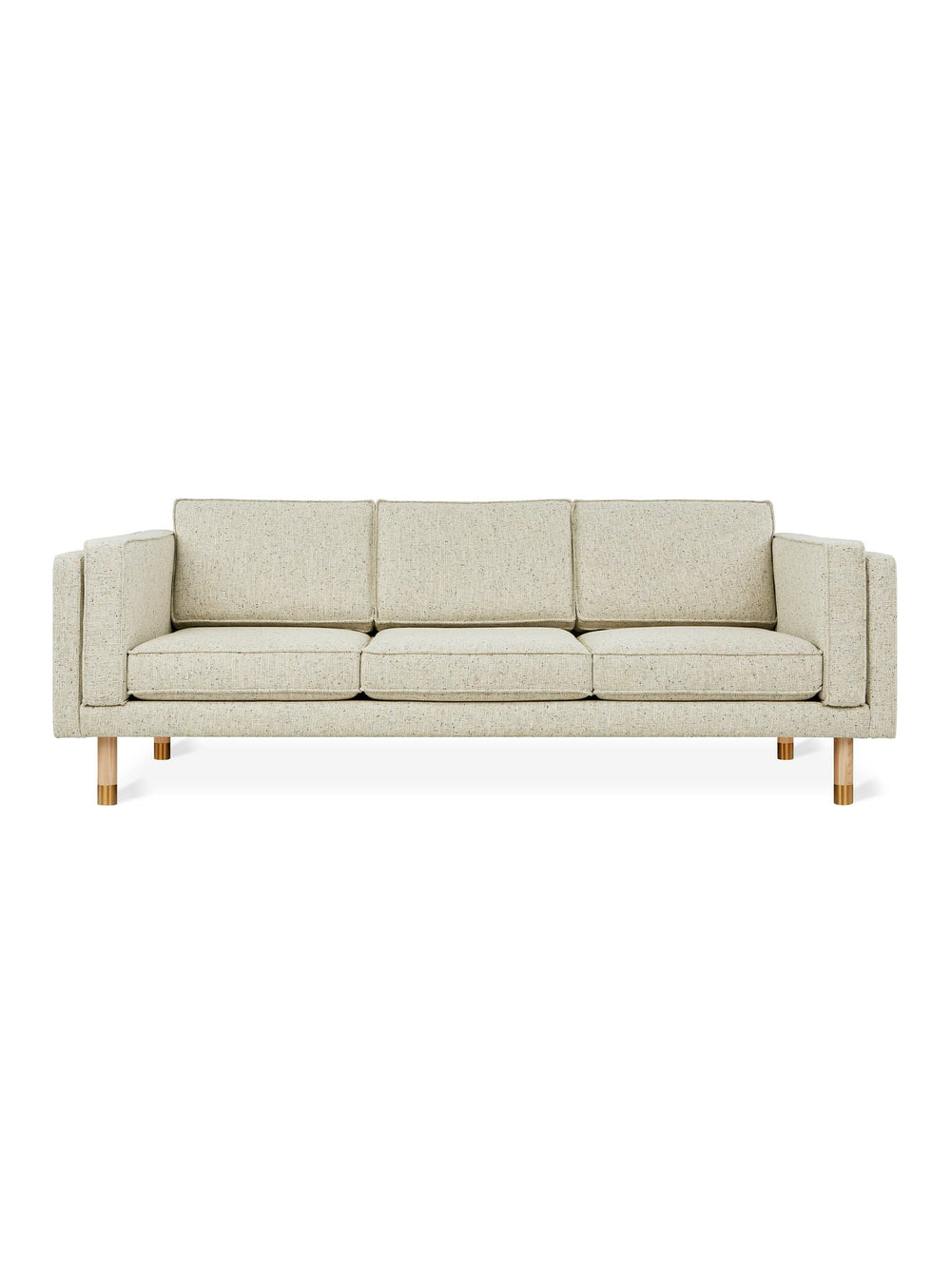 Gus* Modern Augusta, sofa club raffiné alliant style et durabilité. funfetti linen