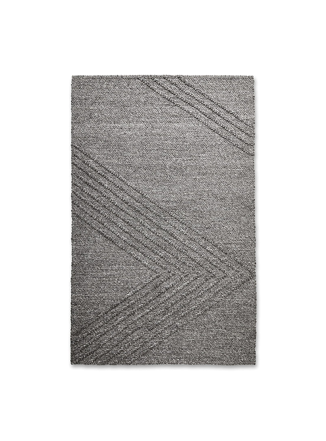 Tapis Avro Gus* Modern, lignes géométriques inspirées de l’avion emblématique. charbon