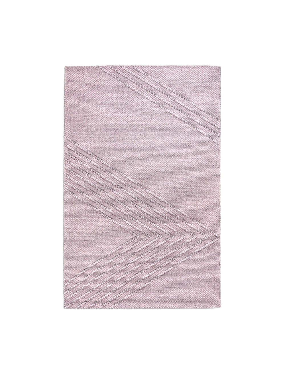 Tapis Avro Gus* Modern, laine de Nouvelle-Zélande et douceur haut de gamme. lilas
