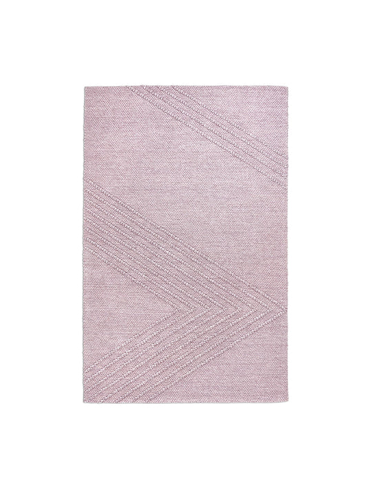Tapis Avro Gus* Modern, laine de Nouvelle-Zélande et douceur haut de gamme. lilas