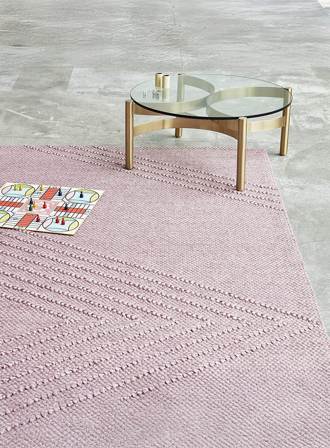 Tapis Avro Gus* Modern, parfait pour salon, entrée ou chambre. lilas