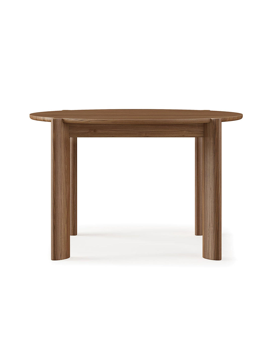 Table Bancroft de Gus* Modern, silhouette fluide sans lignes dures. noyer