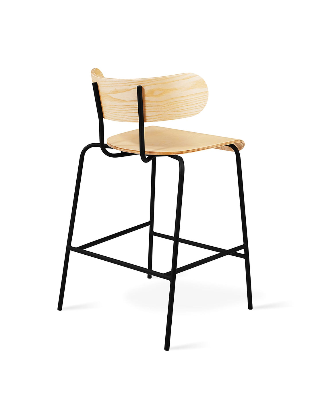 Tabouret de comptoir Gus* Modern, charme discret et design intemporel. frene