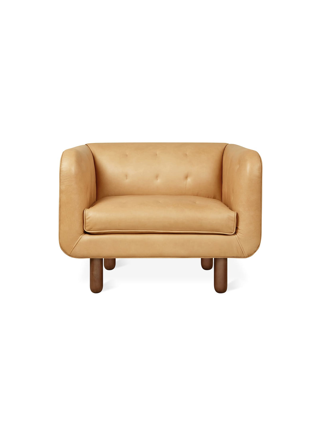 Gus* Modern Beaconsfield : fauteuil en cuir au charme anglais revisité. cuir canyon