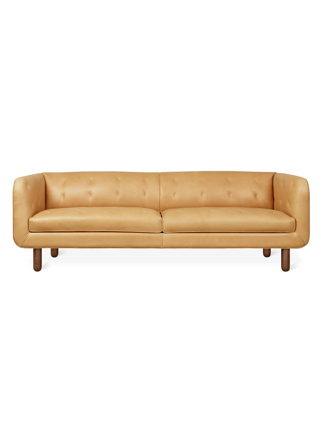 Gus* Modern Beaconsfield, sofa inspiré du Chesterfield anglais. cuir canyon