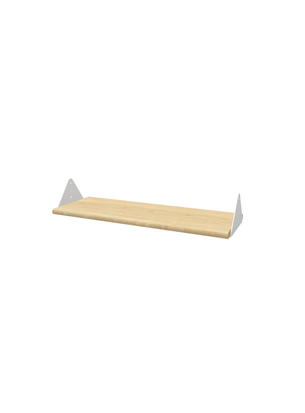 Étagère Branch de Gus* Modern : un design minimaliste et élégant pour agrandir votre système de rangement. Blanc / naturel.