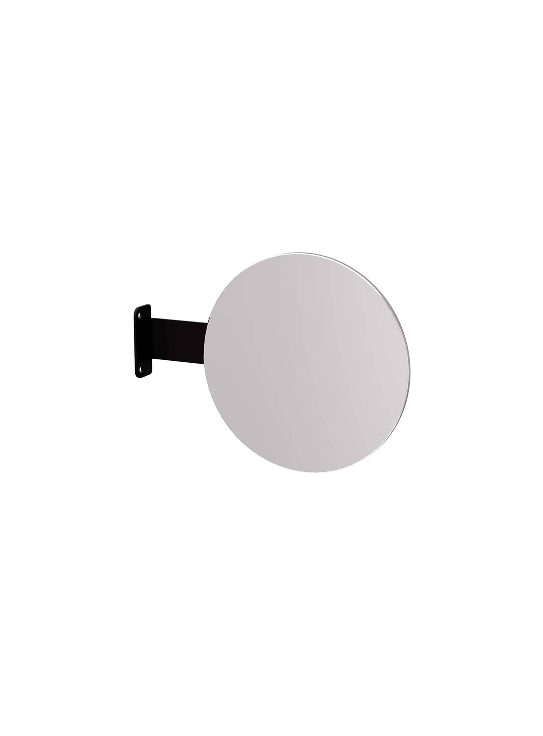 Miroir Branch, un élément chic et pratique qui se fixe facilement sur le montant de votre système d’organisation. Noir.