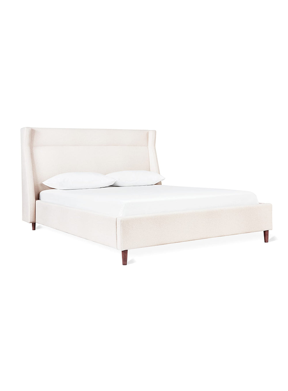 Lit Carmichael Gus* Modern : design 1950s, élégant et intemporel. merino cream