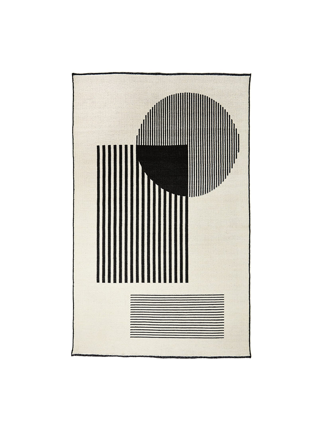 Tapis Construct Gus* Modern, option écoresponsable au motif graphique audacieux. versa