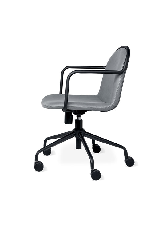 Chaise de bureau Draft Gus* Modern, réglage en hauteur et dossier inclinable.