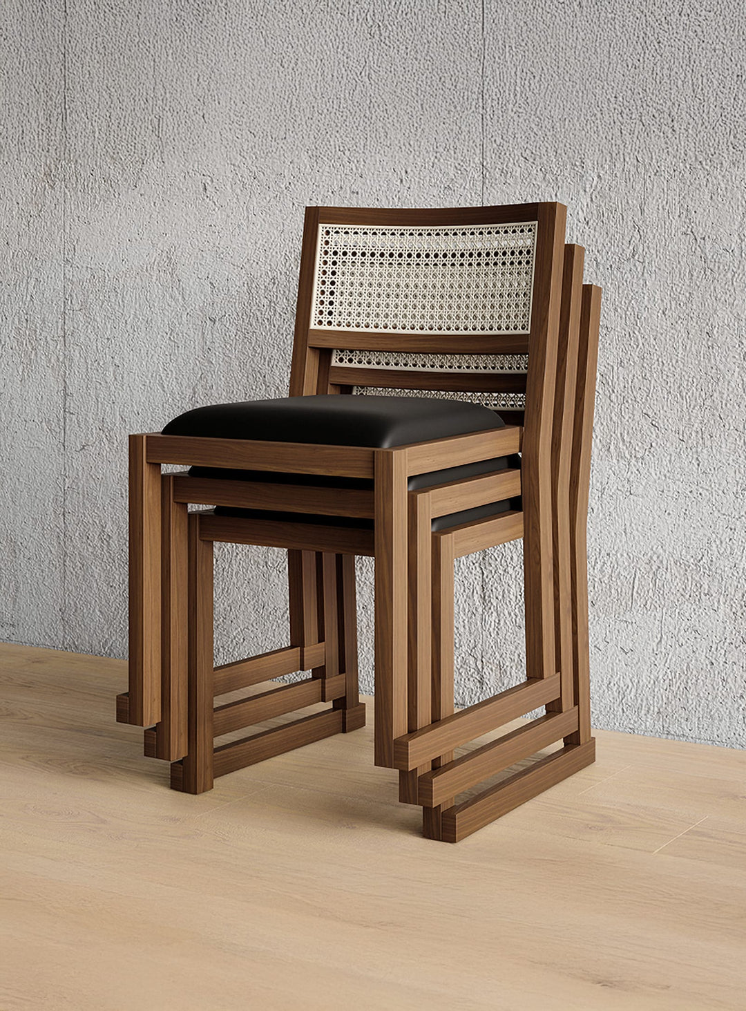 Chaise Eglinton Gus* Modern, idéale pour salle à manger ou coin bureau. noyer