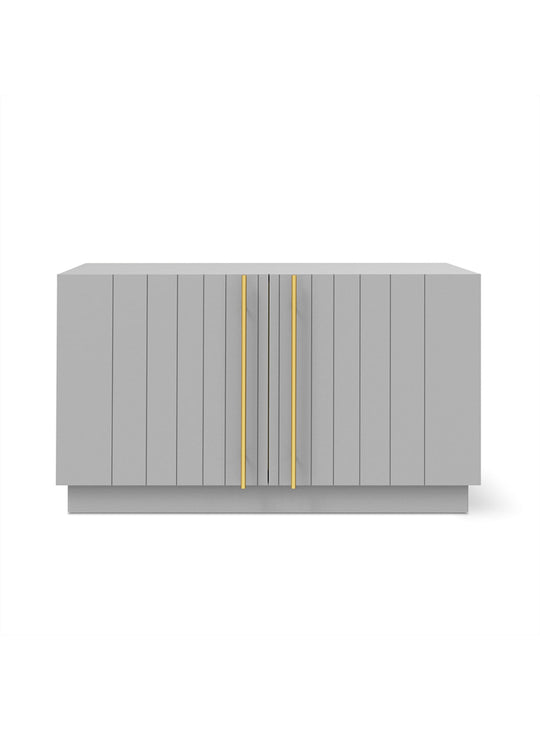 Cabinet Elora Gus* Modern, meuble chic aux portes découpées avec précision. dusk