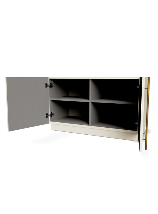 Cabinet Elora Gus* Modern, parfait pour un intérieur moderne et organisé. pearl