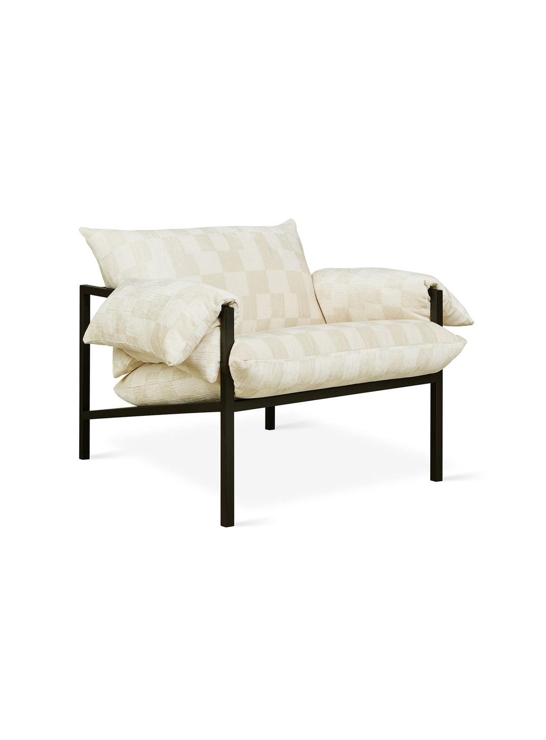 Gus* Modern Fulton, fauteuil élégant au style vintage et au confort enveloppant. mosaic shell