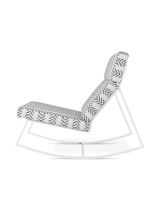 Fauteuil berçant GT Rocker Gus* Modern, confort ultime et style rétro. Lino birch