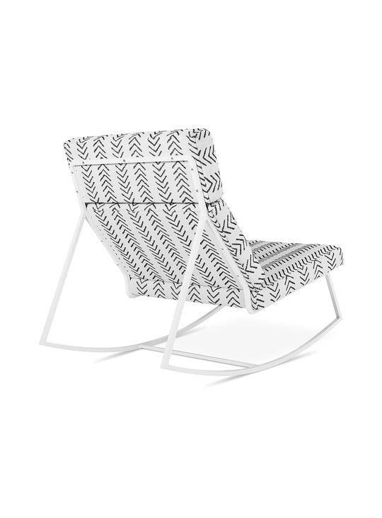 Fauteuil berçant Gus* Modern GT Rocker, parfait pour une touche vintage. Lino birch