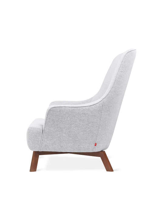 Fauteuil Gus* Modern Hilary, design fluide et assise confortable. Pixel Shale
