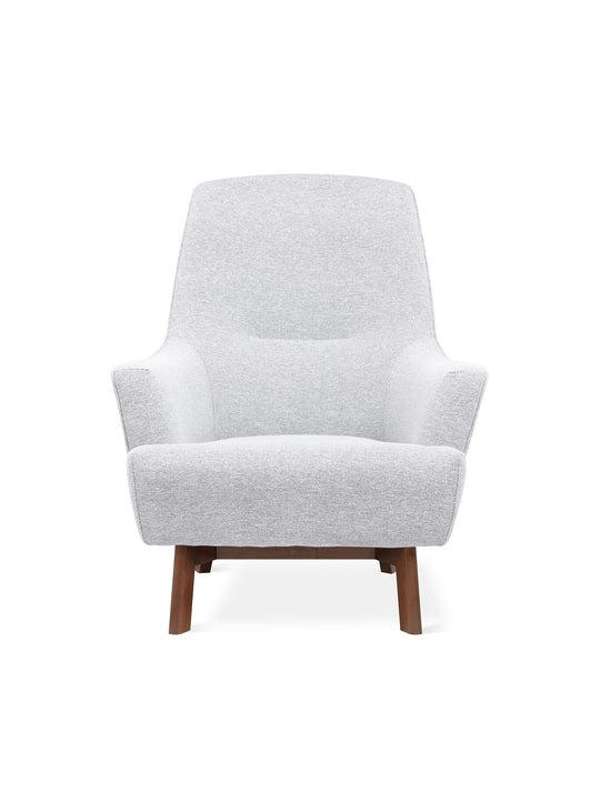 Fauteuil Hilary Gus* Modern, support dorsal optimal et style chic. Pixel Shale