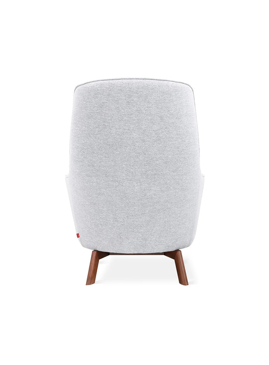 Fauteuil Gus* Modern Hilary, lignes sculpturales et modernité. Pixel Shale