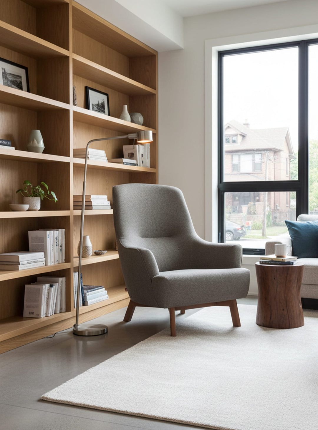 Fauteuil Gus* Modern Hilary, charme scandinave et lignes fluides. Pixel Truffle