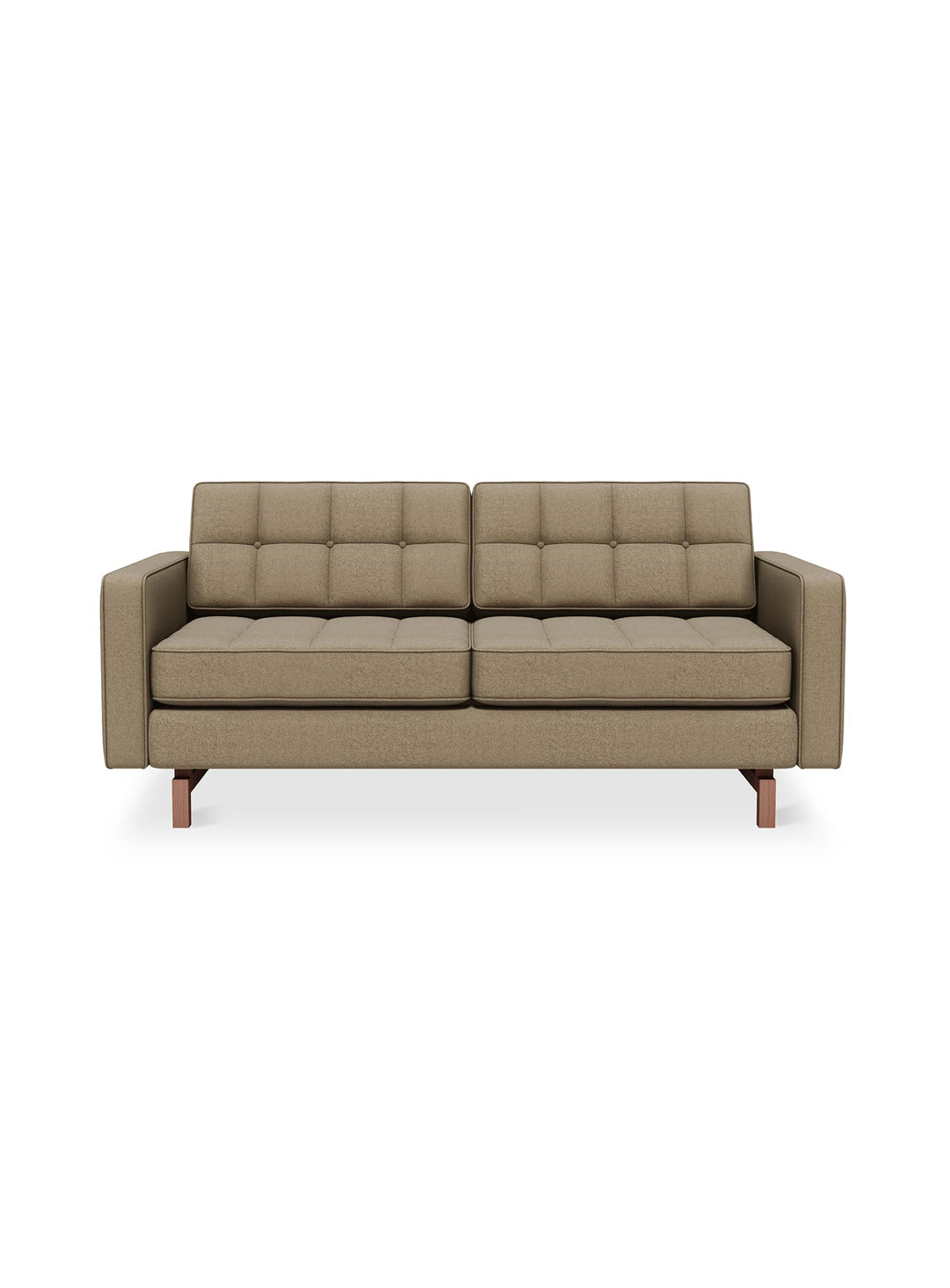 Sofa Gus* Modern Jane 2 Loft : un canapé compact au design aérien, disponible en plusieurs tissus et finitions. merino mocha