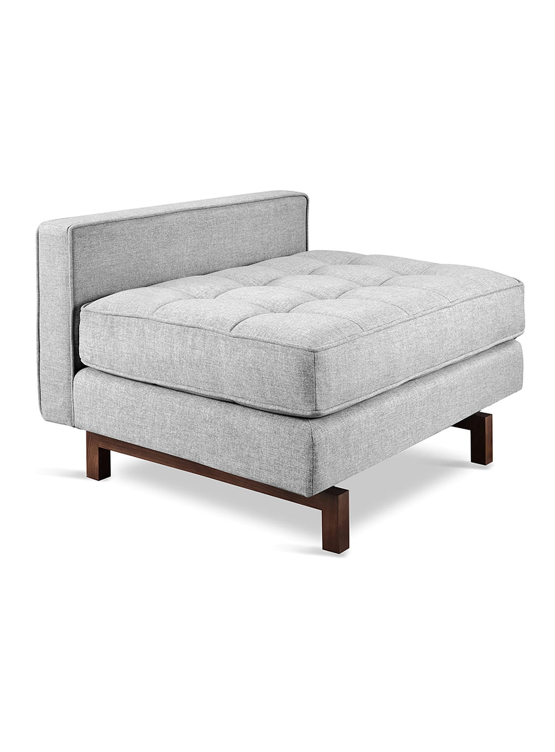 Lounge Jane 2 Gus* Modern, tuffetage et passepoil pour look chic. bayview silver