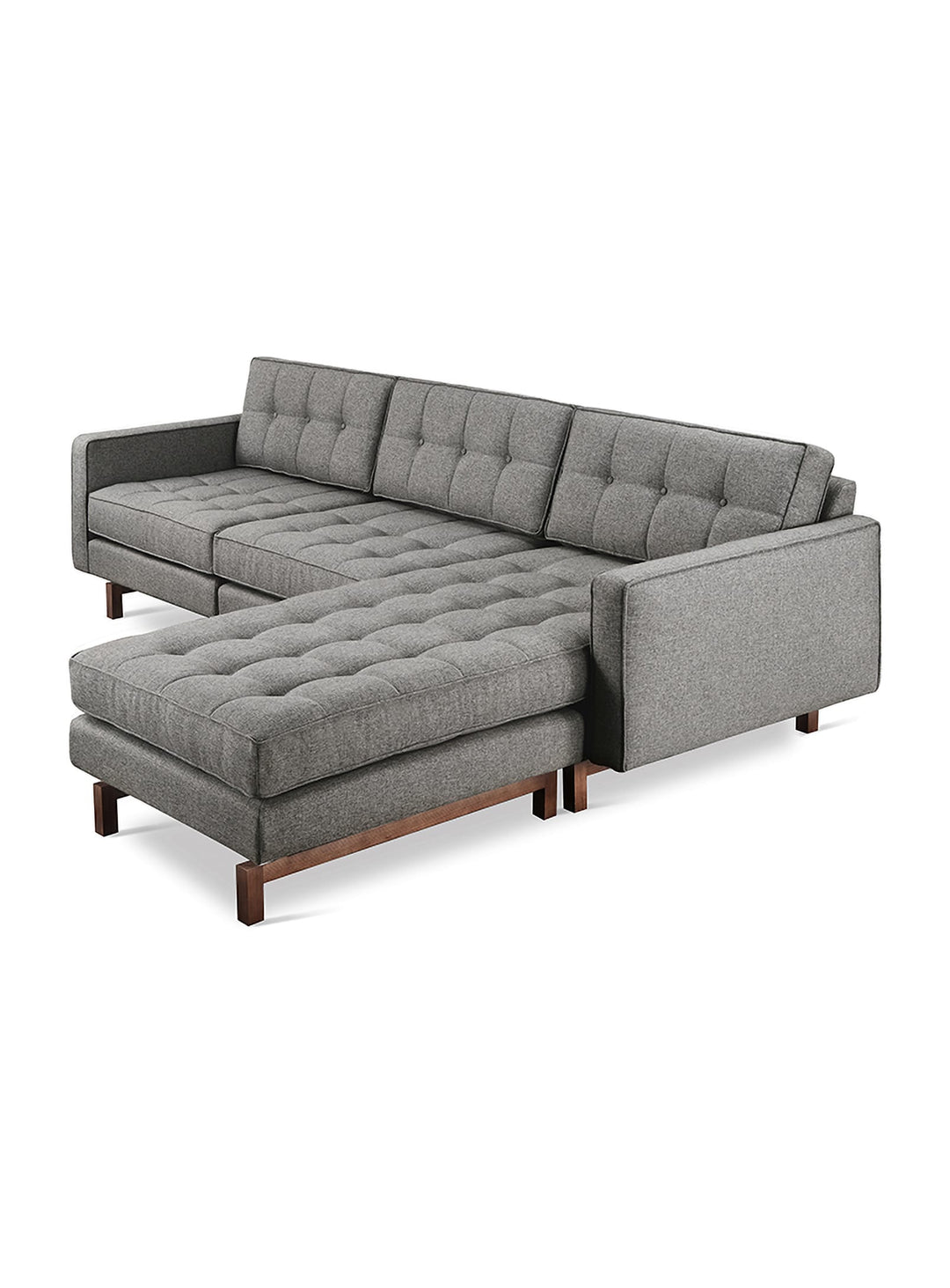 Sofa bi-sectionnel Gus* Modern Jane 2, parfait pour un salon lumineux. parliament stone