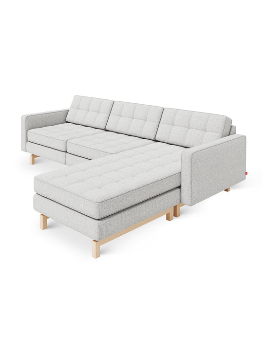 Sofa bi-sectionnel Gus* Modern Jane 2 : design Mid-century, configuration réversible et lignes raffinées. robarts sauble