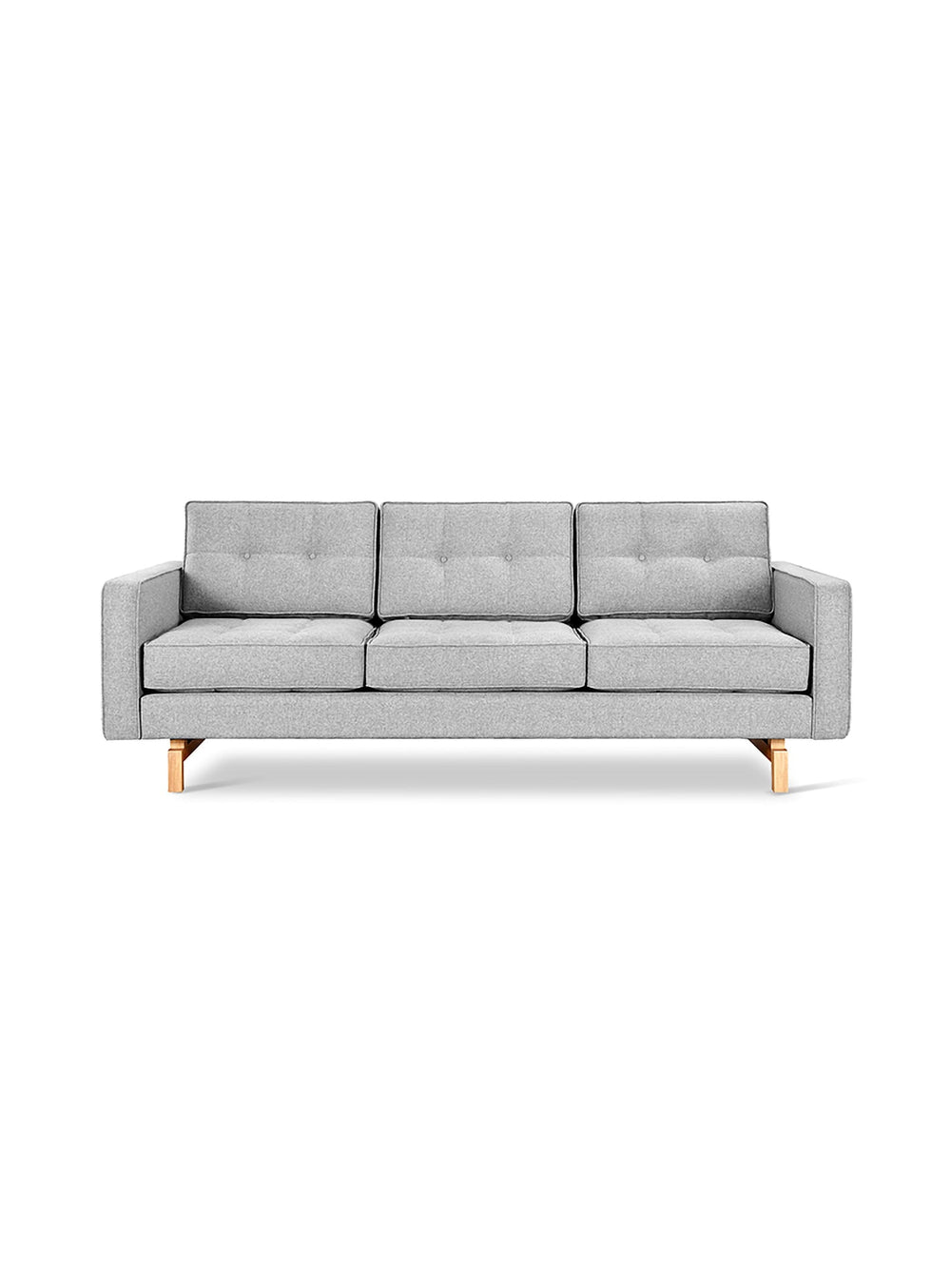 Sofa Jane 2 de Gus* Modern, proportions raffinées et confort accru. bayview silver