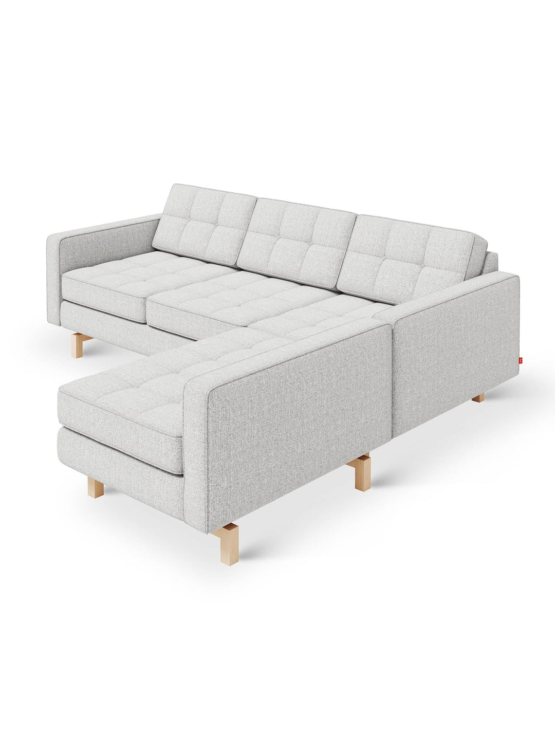 Sofa bi-sectionnel Gus* Modern Jane Loft 2 : design Mid-century, modularité gauche ou droite et confort actuel. robarts sauble